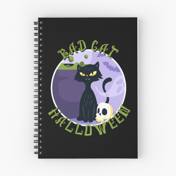 Item preview, Bad Cat Halloween Witchy Black Cat Cauldron Gift designed and sold by Say It With Ink.
