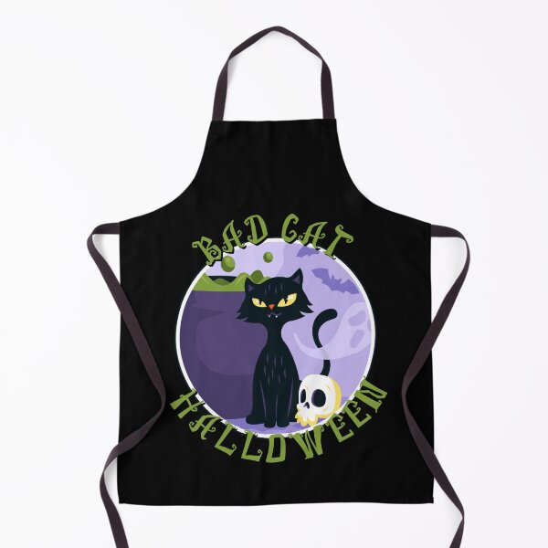 Item preview, Bad Cat Halloween Witchy Black Cat Cauldron Gift designed and sold by Say It With Ink.
