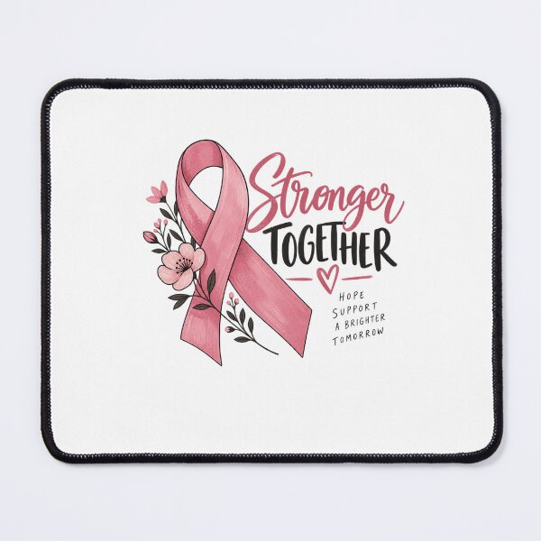 Item preview, Stronger Together Pink Ribbon – Hope & Support Awareness Design designed and sold by 1DreamerShop.