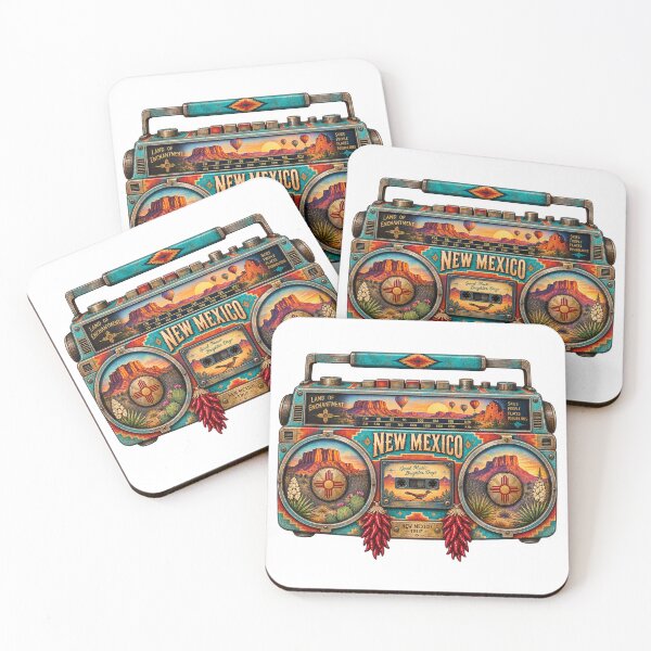 Item preview, New Mexico Gen X Boom Box designed and sold by Whimspired By Paxx.