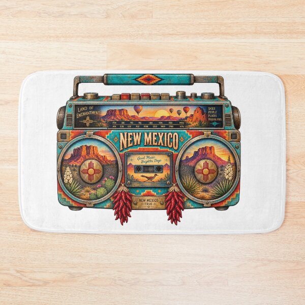 Item preview, New Mexico Gen X Boom Box designed and sold by Whimspired By Paxx.