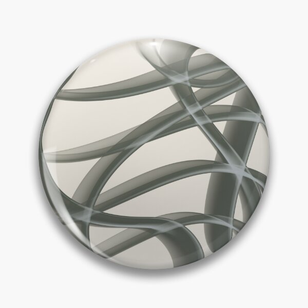 Item preview, Dark Charcoal Fluid Swirls on Cream Japandi Pattern designed and sold by CaramelCo.