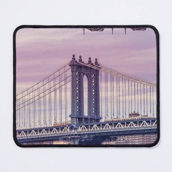 Item preview, Manhattan Bridge at Purple Sunset designed and sold by assaf.