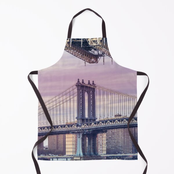 Item preview, Manhattan Bridge at Purple Sunset designed and sold by assaf.