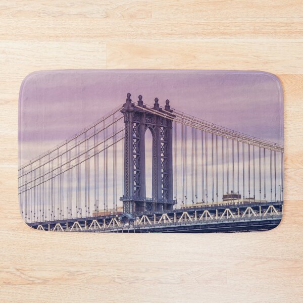 Item preview, Manhattan Bridge at Purple Sunset designed and sold by assaf.