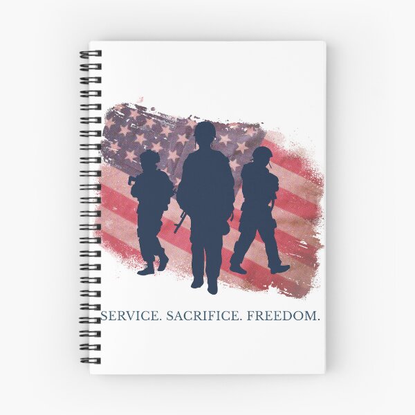 Item preview, US Veteran - Service Sacrifice Freedom designed and sold by Drstees.