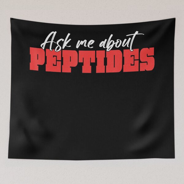 Item preview, Ask Me About Peptides Health Wellness Biohacking Advocate designed and sold by ZadehsiGG.
