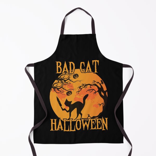 Item preview, Bad Cat Halloween Killer Cat Funny Halloween Gift designed and sold by Say It With Ink.