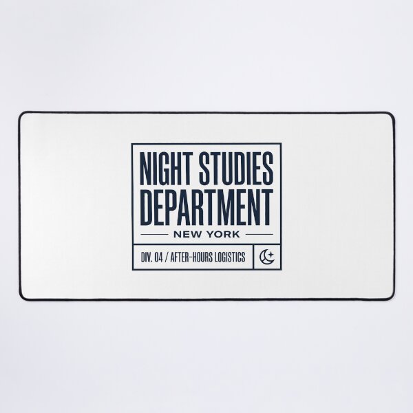 Item preview, Night Studies Department New York Late Night Graphic designed and sold by SplashTastic.
