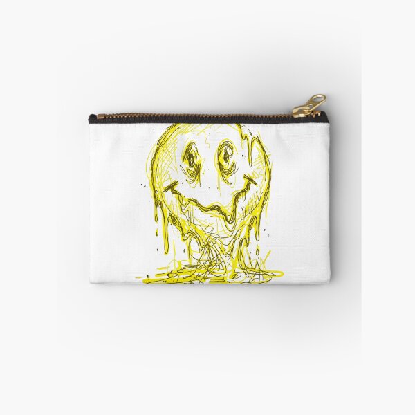 Item preview, Melting Smiley Face Drippy Grunge Anti-Design Doodle designed and sold by Anno Meister.