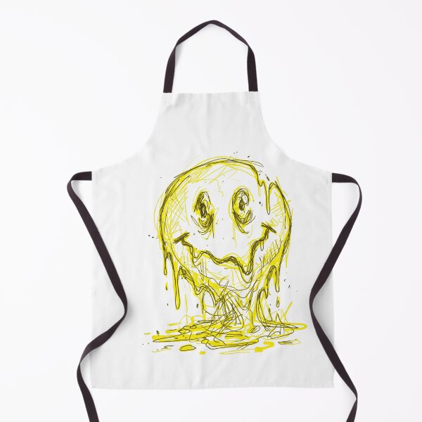 Item preview, Melting Smiley Face Drippy Grunge Anti-Design Doodle designed and sold by Anno Meister.