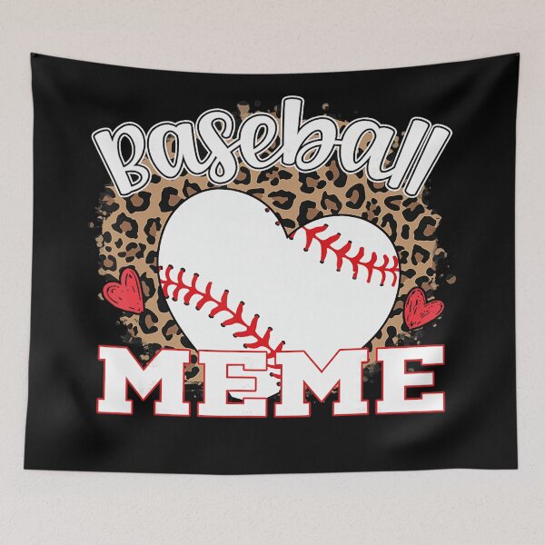 Item preview, Baseball Meme Baseball Fan Baseball Lover Heart designed and sold by ZadehsiGG.