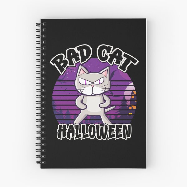 Item preview, Bad Cat Halloween Grumpy Cat Funny Cat Mom Gift designed and sold by Say It With Ink.