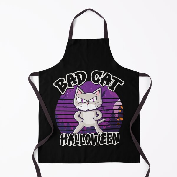 Item preview, Bad Cat Halloween Grumpy Cat Funny Cat Mom Gift designed and sold by Say It With Ink.
