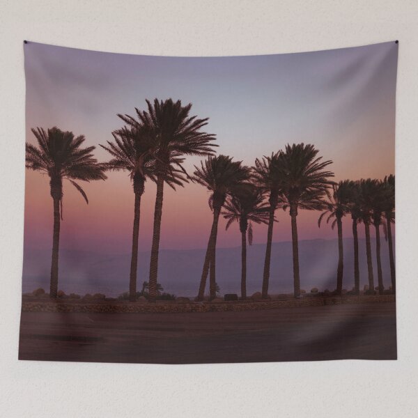Item preview, Palm Tree Silhouettes at Sunset designed and sold by assaf.