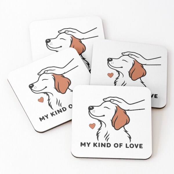 Item preview, My Kind of Love Dog Illustration designed and sold by Sunisa_BW.