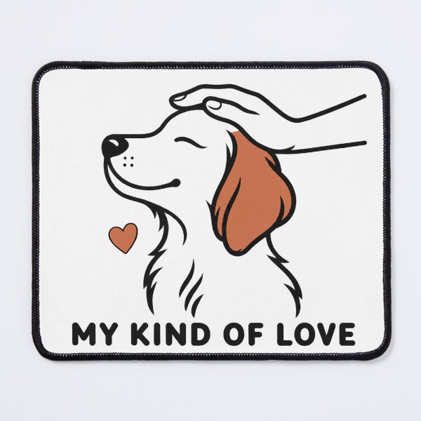 Item preview, My Kind of Love Dog Illustration designed and sold by Sunisa_BW.