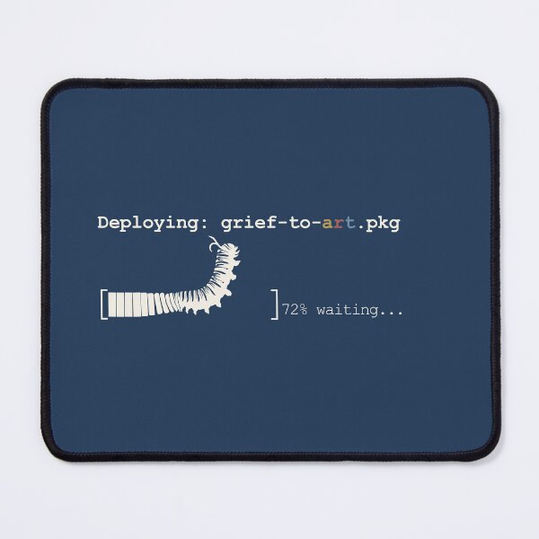 Item preview, Desplegando: grief-to-art.pkg | Tinta ligera designed and sold by EntangledRhyme.