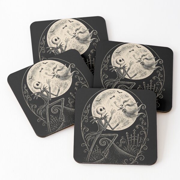 Item preview, Jack Skellington and Zero designed and sold by LyssasMindArt.