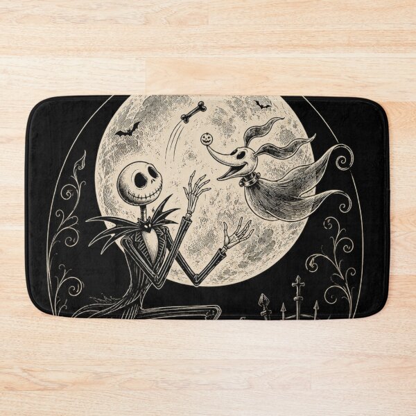 Item preview, Jack Skellington and Zero designed and sold by LyssasMindArt.
