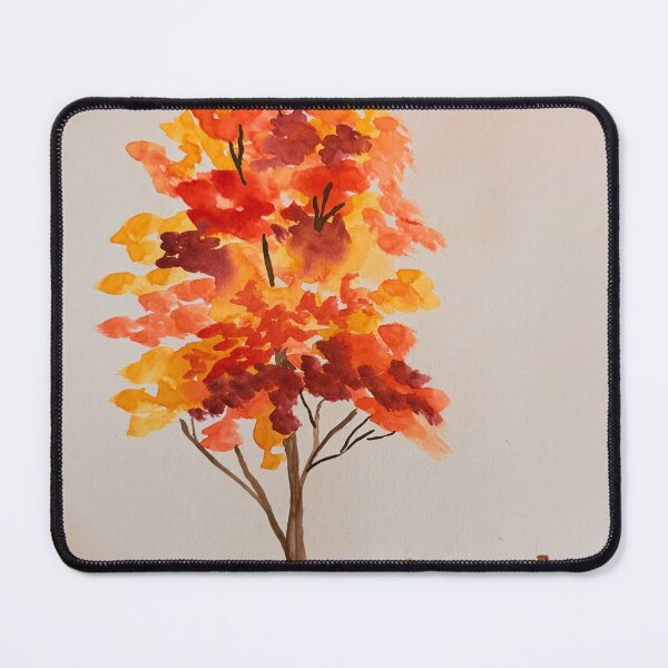 Item preview, Fall tree and a country fence designed and sold by tsteffes1117.