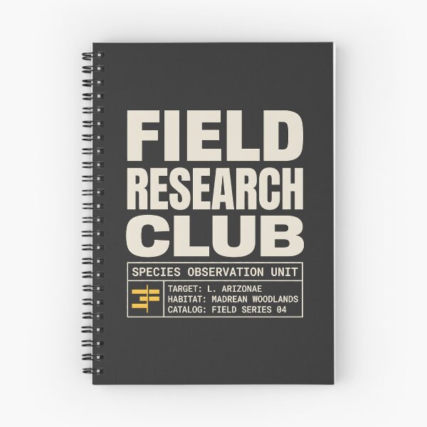 Item preview, Field Research Club Species Observation Unit Graphic designed and sold by SplashTastic.
