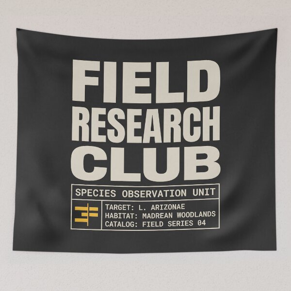 Item preview, Field Research Club Species Observation Unit Graphic designed and sold by SplashTastic.