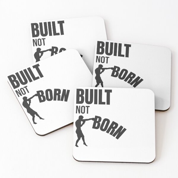 Item preview, Built Not Born Boxing Gym Motivation designed and sold by RisticCEO.
