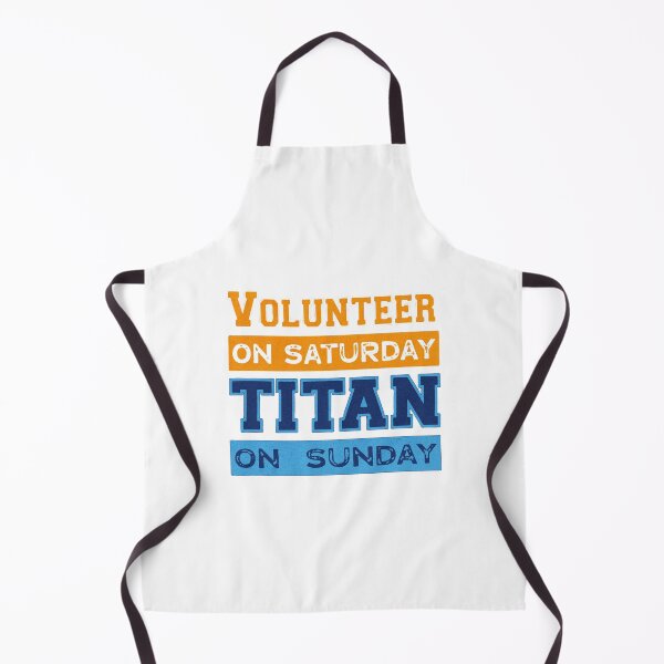 Item preview, Volunteer On Saturday Titan On Sunday Sports Humor Art designed and sold by minojimo.