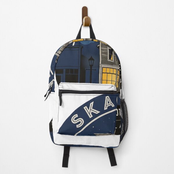 Item preview, Skagway Night Lights Arctic Brotherhood Hall Sticker designed and sold by DetourDgn.