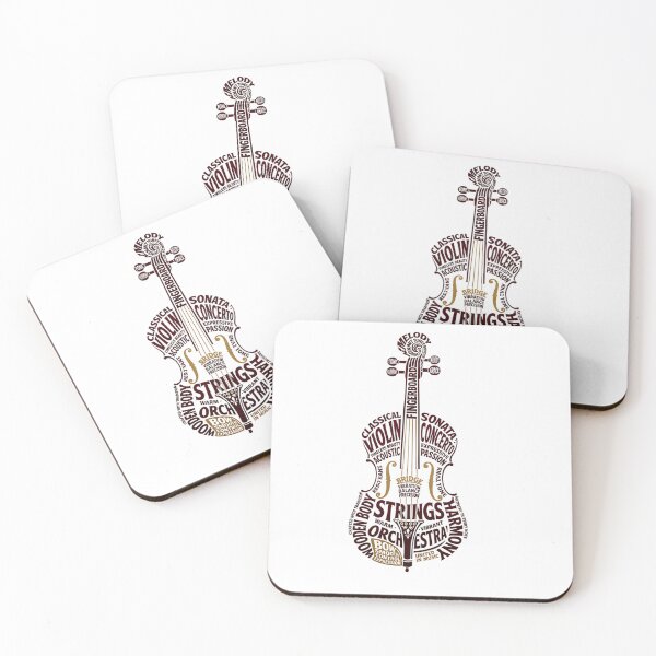 Item preview, Violin Word Cloud Typography | Classical Music Strings Orchestra Art designed and sold by StyxIND.