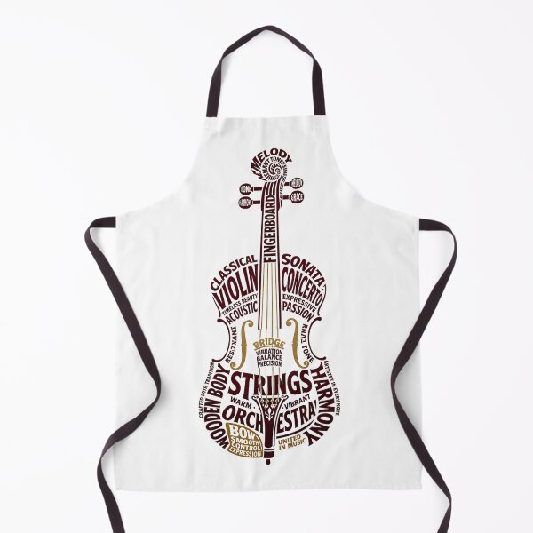 Item preview, Violin Word Cloud Typography | Classical Music Strings Orchestra Art designed and sold by StyxIND.