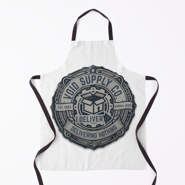 Item preview, Void Supply Co Delivering Nothing Brutalist Logistics Emblem designed and sold by Anno Meister.