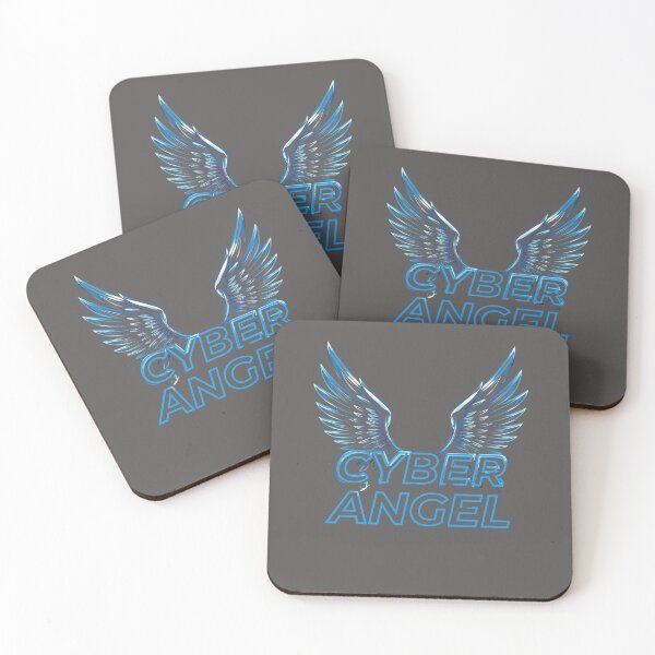 Item preview, Cyber Angel – Y2K Chrome Wings designed and sold by DecibelDecor034.