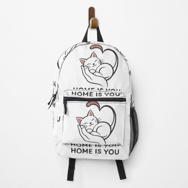 Item preview, Home Is You Cat Love Illustration designed and sold by Sunisa_BW.