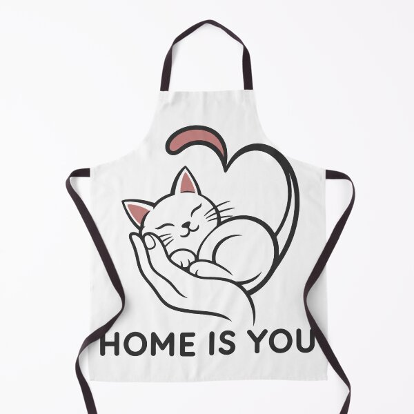Item preview, Home Is You Cat Love Illustration designed and sold by Sunisa_BW.