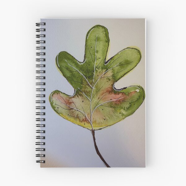 Item preview, Leaf starting to turn for autumn designed and sold by tsteffes1117.