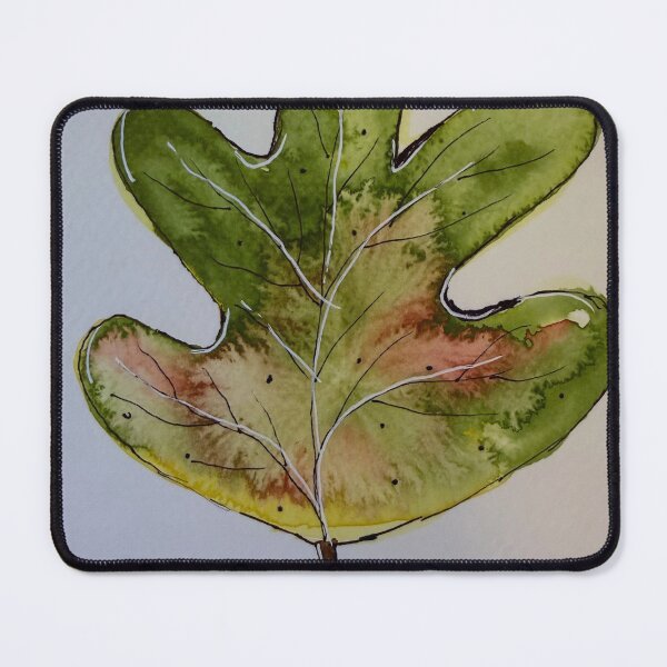 Item preview, Leaf starting to turn for autumn designed and sold by tsteffes1117.