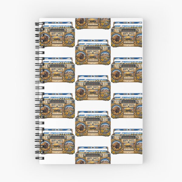 Item preview, North Dakota Gen X Boom Box designed and sold by Whimspired By Paxx.