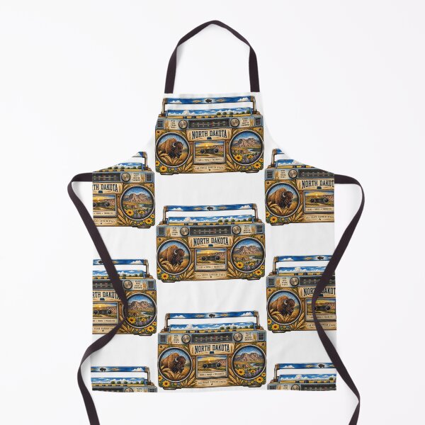 Item preview, North Dakota Gen X Boom Box designed and sold by Whimspired By Paxx.
