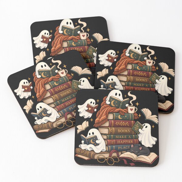 Item preview, Cute Reading Ghosts designed and sold by Imaginationbeyond.