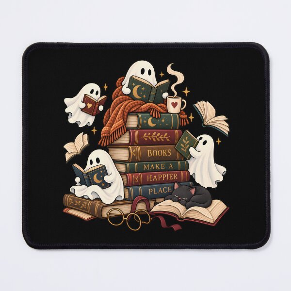 Item preview, Cute Reading Ghosts designed and sold by Imaginationbeyond.