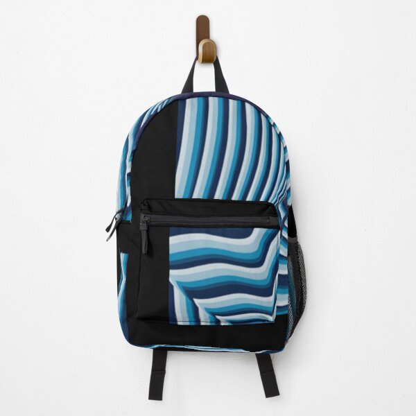 Item preview, Blue Whale Tail Optical Illusion Surreal Marine designed and sold by Hypergymia.