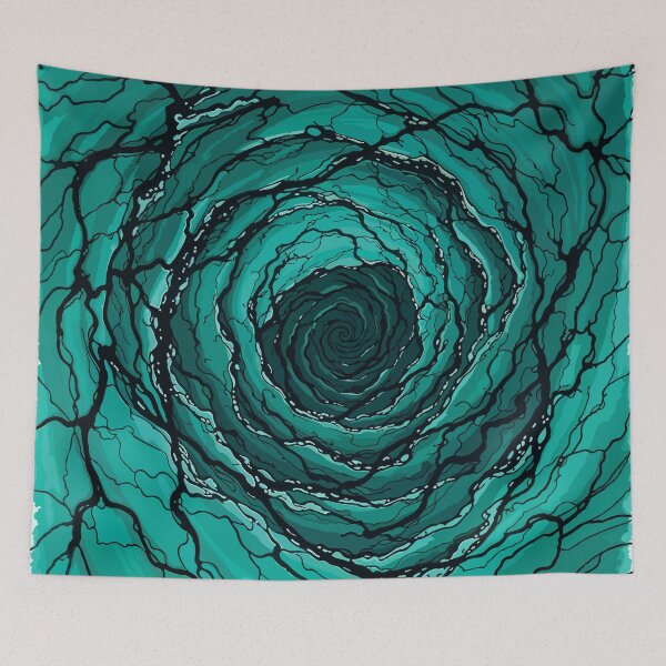 Item preview, Teal Spiral Harmony designed and sold by Pretty on Repeat.
