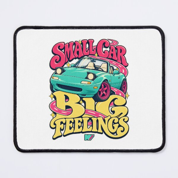 Item preview, Small Car Big Feelings Retro Roadster designed and sold by eWproject.