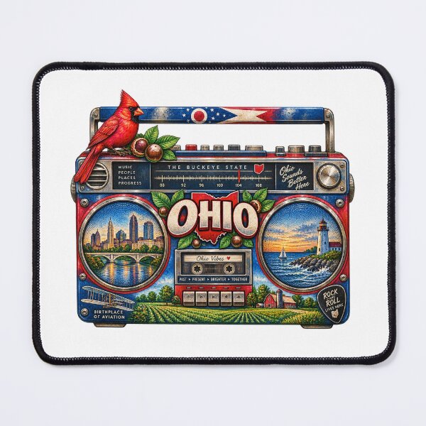 Item preview, Ohio Gen X Boom Box designed and sold by Whimspired By Paxx.