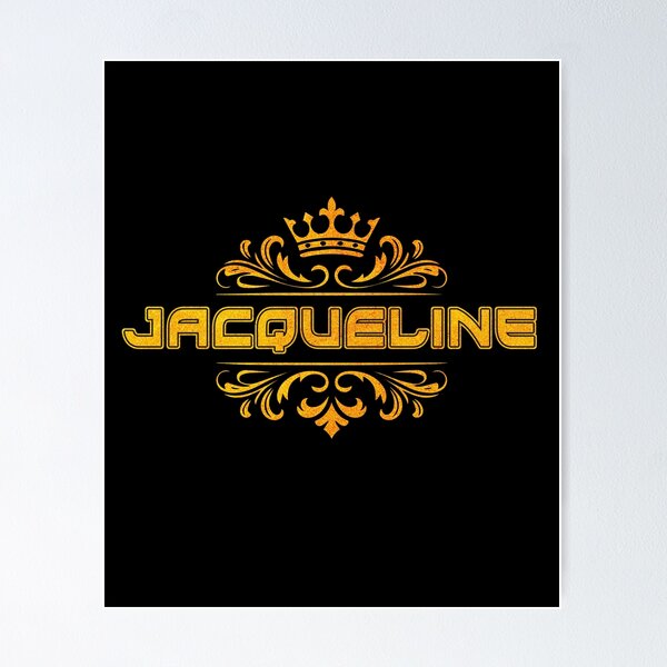 Item preview, Jacqueline, nombre personalizado con corona: un regalo original y personalizado para niñas y adolescentes. designed and sold by Oussinc.