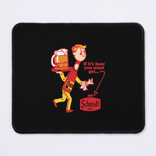 Item preview, Retro Schmidt Beer Man Illustration designed and sold by JOANDOORNE.