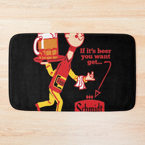 Item preview, Retro Schmidt Beer Man Illustration designed and sold by JOANDOORNE.