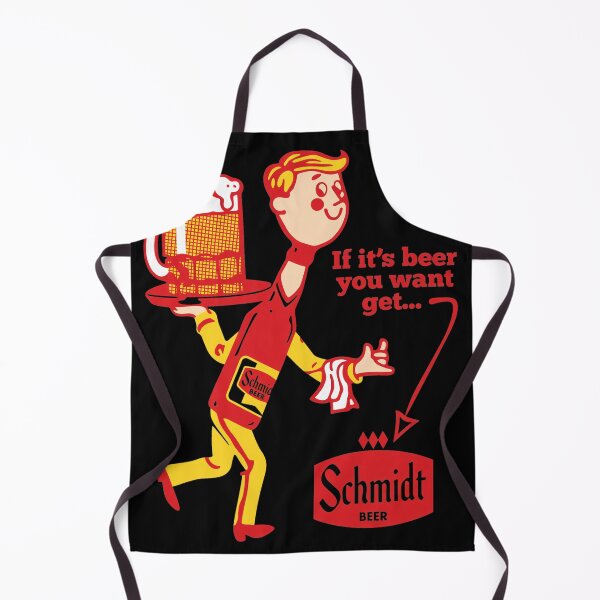 Item preview, Retro Schmidt Beer Man Illustration designed and sold by JOANDOORNE.